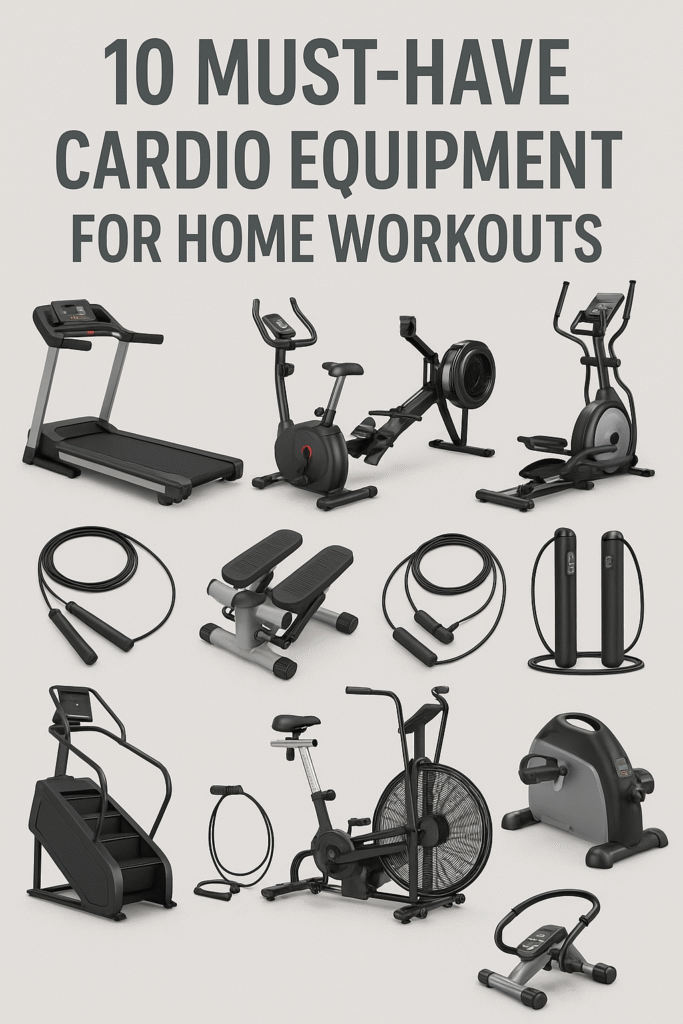10 Must-Have Cardio Equipment for Home Workouts