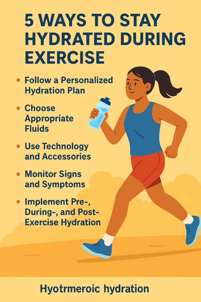 5 Ways to Stay Hydrated During Exercise