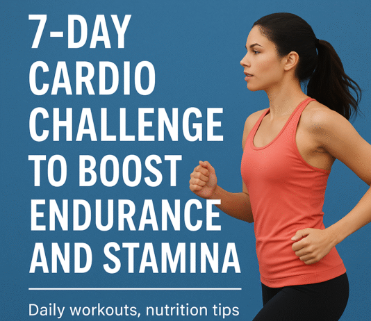 7-Day Cardio Challenge to Boost Endurance and Stamina 7-Day Cardio Challenge to Boost Endurance and Stamina