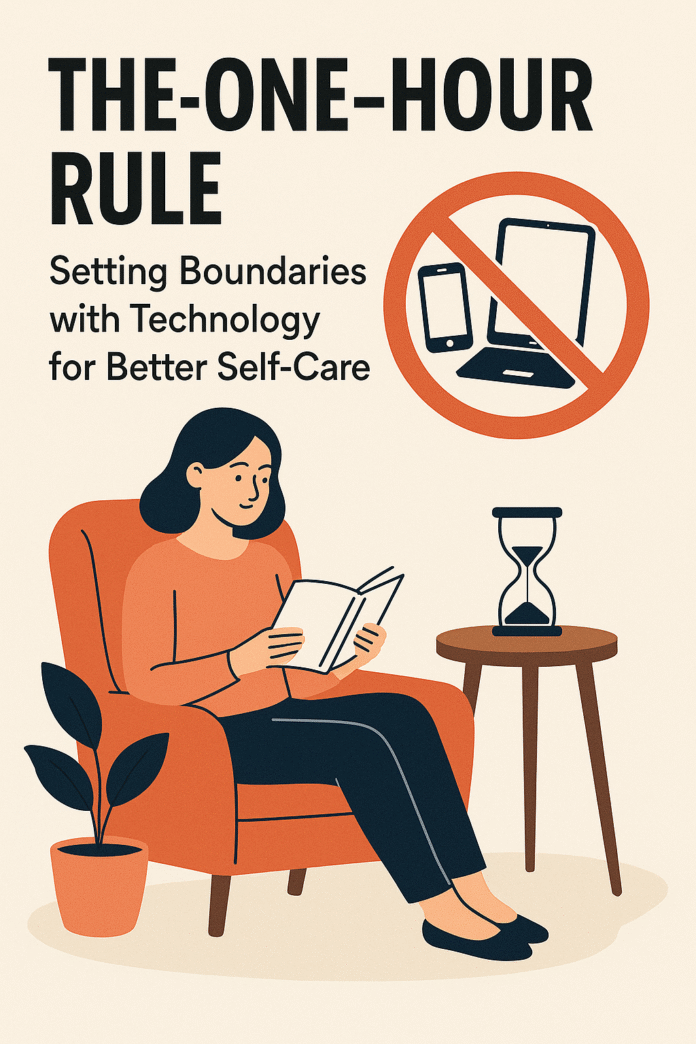 The One-Hour Rule Setting Boundaries with Technology for Better Self-Care