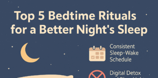 Top 5 Bedtime Rituals for a Better Night’s Sleep Top 5 Bedtime Rituals for a Better Night's Sleep