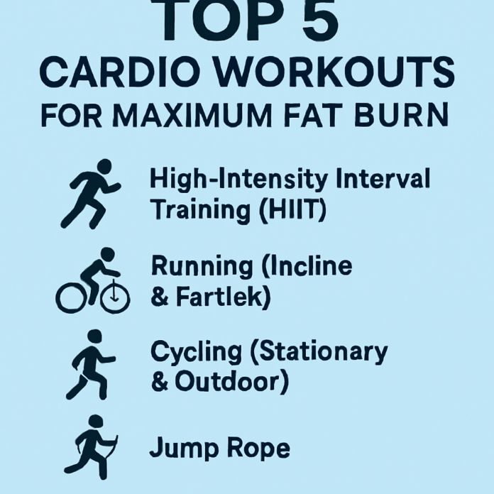 Top 5 Cardio Workouts for Maximum Fat Burn
