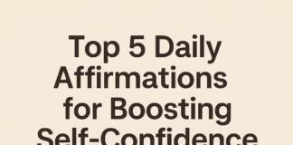 Top 5 Daily Affirmations for Boosting Self-Confidence Top 5 Daily Affirmations for Boosting Self-Confidence