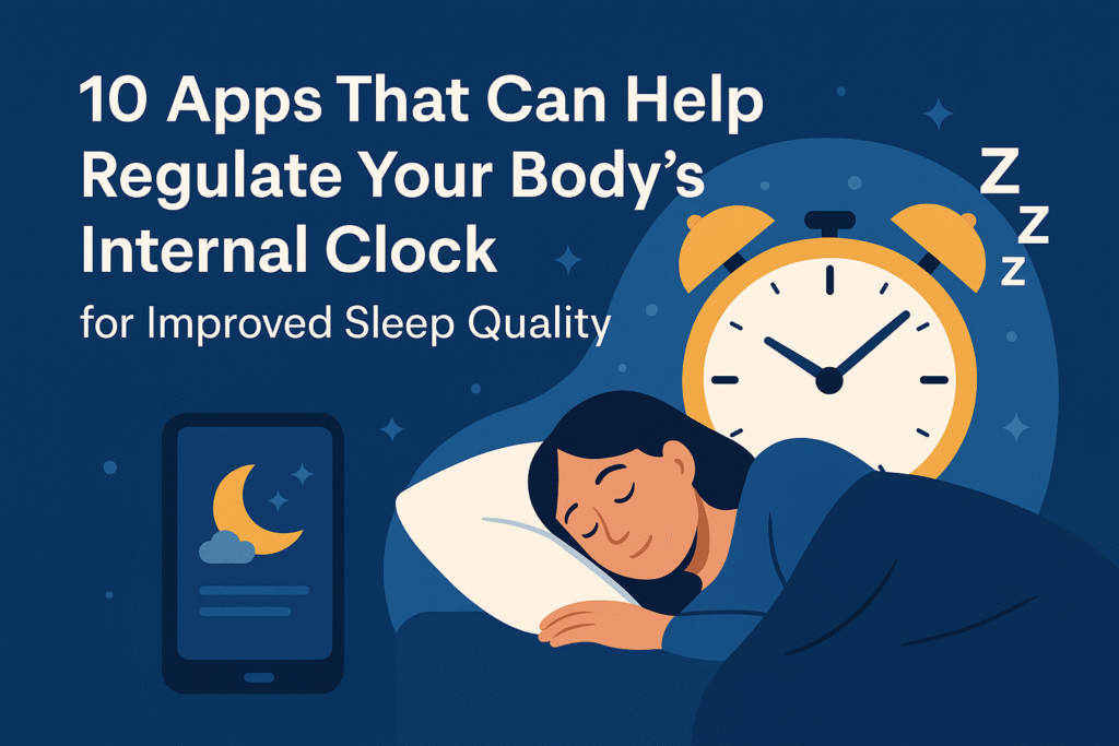 10 Apps That Can Help Regulate Your Body's Internal Clock for Improved ...