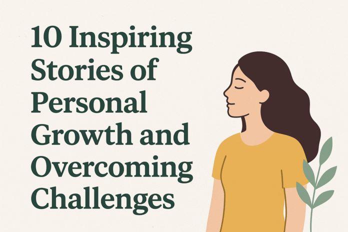 10 Inspiring Personal Growth Stories 10 Inspiring Personal Growth Stories — Overcoming Challenges & Finding Resilience
