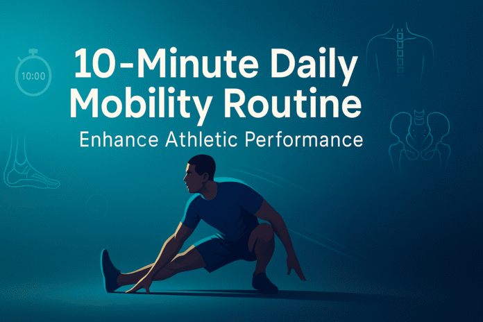 10-Minute Daily Mobility Routine for Better Athletic Performance 10-Minute Daily Mobility Routine for Better Athletic Performance