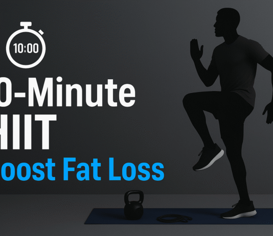 10-Minute HIIT Workouts to Boost Fat Loss at Home 10-Minute HIIT Workouts to Boost Fat Loss at Home
