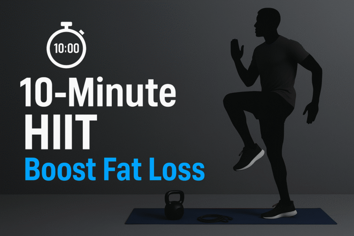 10-Minute HIIT Workouts to Boost Fat Loss at Home