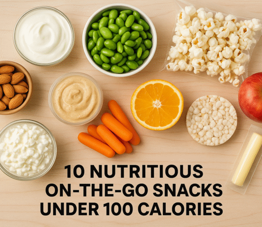 10 Nutritious On-the-Go Snacks Under 100 Calories 10 Nutritious On-the-Go Snacks Under 100 Calories