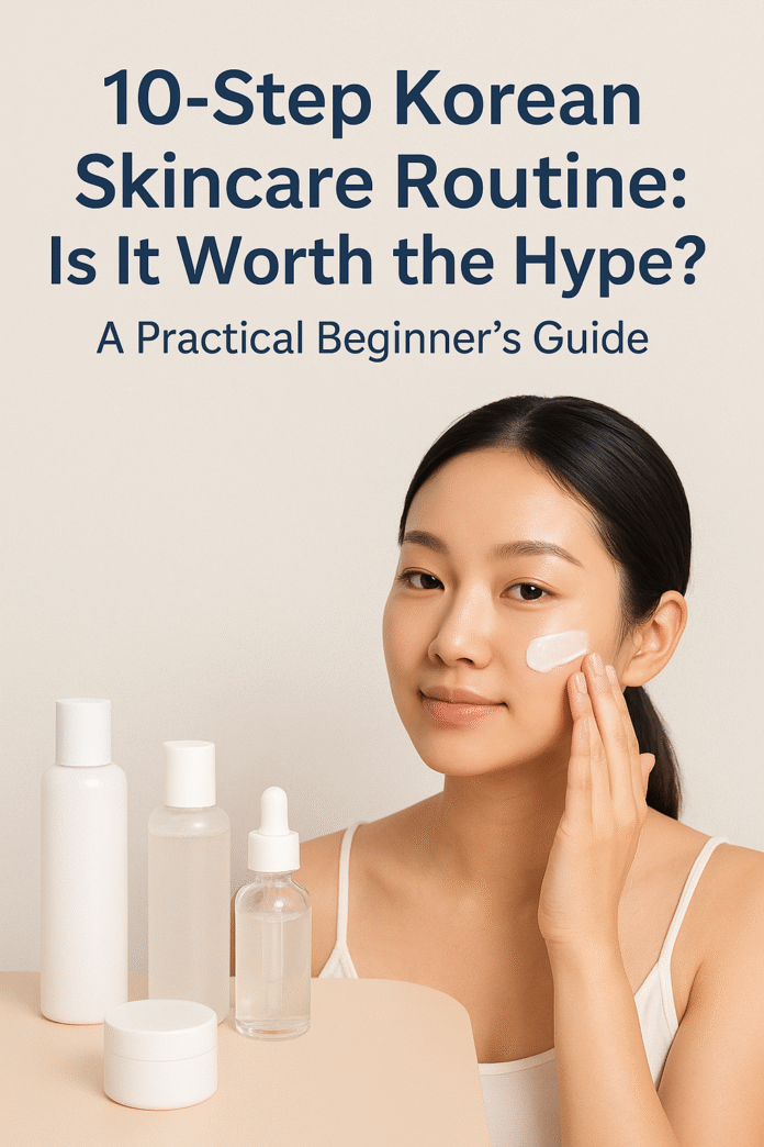 10-Step Korean Skincare Routine: Is It Worth the Hype? — A Practical Beginner’s Guide