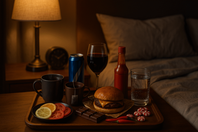 12 Foods and Drinks to Avoid Before Bedtime