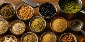 12 Plant-Based Staples: Legumes, Whole Grains, and Nuts for Balanced Meals 12 Plant-Based Staples: Legumes, Whole Grains, and Nuts for Balanced Meals