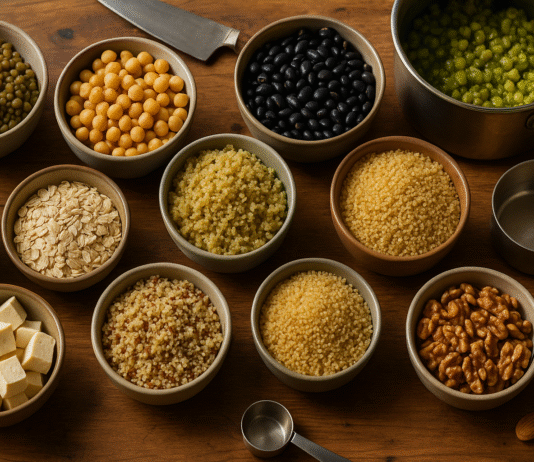 12 Plant-Based Staples: Legumes, Whole Grains, and Nuts for Balanced Meals 12 Plant-Based Staples: Legumes, Whole Grains, and Nuts for Balanced Meals