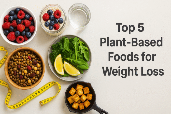 5 Best Plant-Based Foods for Weight Loss (Easy, Filling Picks)