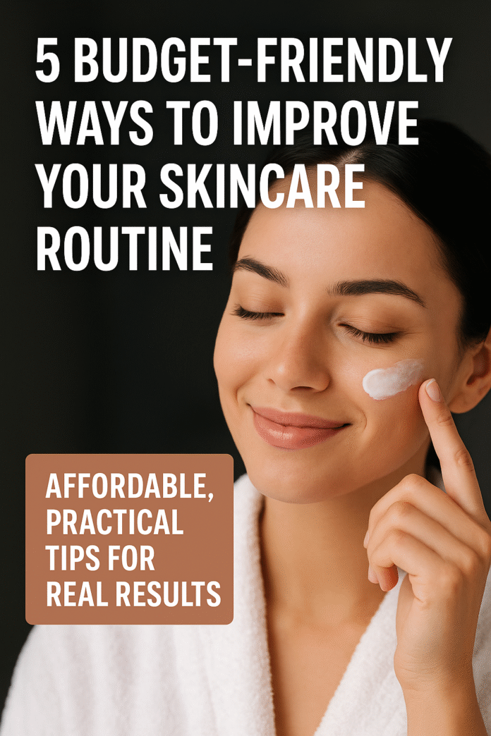 5 Budget-Friendly Ways to Improve Your Skincare Routine 5 Budget-Friendly Ways to Improve Your Skincare Routine — Affordable, Practical Tips for Real Results