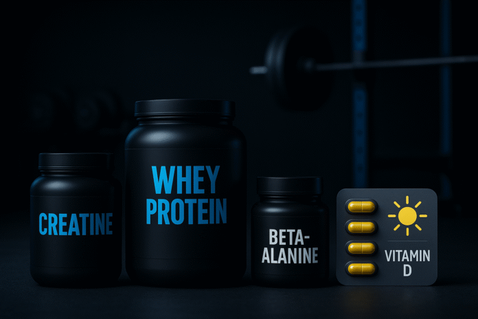 5 Must-Have Supplements for Strength Athletes (Simple, Proven, Safe)