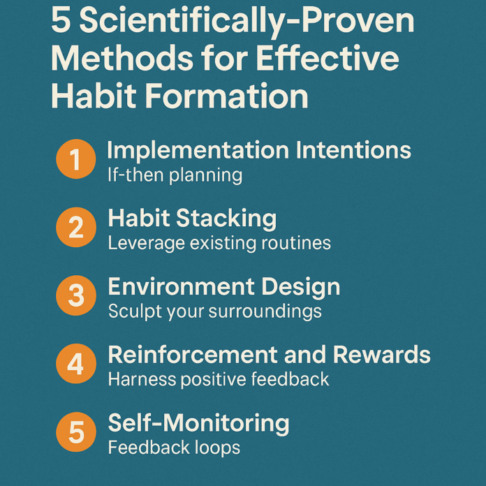 5 Scientifically-Proven Methods for Effective Habit Formation