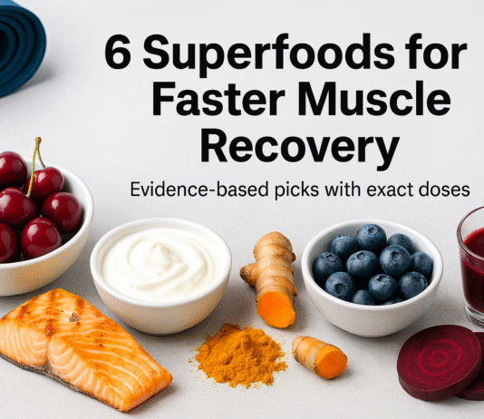 6 Superfoods to Speed Up Muscle Recovery (Backed by Science) 6 Superfoods to Speed Up Muscle Recovery (Backed by Science)