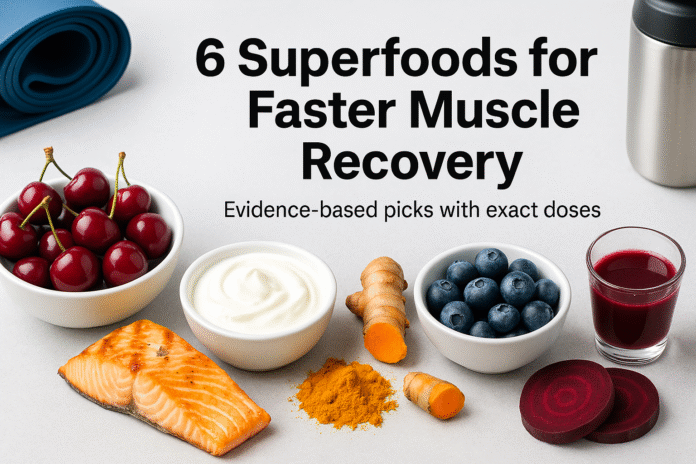 6 Superfoods to Speed Up Muscle Recovery (Backed by Science)
