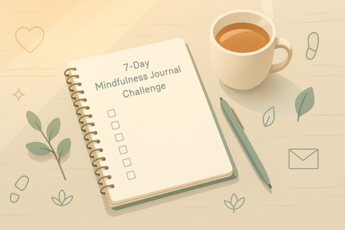 7-Day Mindfulness Journal Challenge to Build Daily Gratitude and Presence