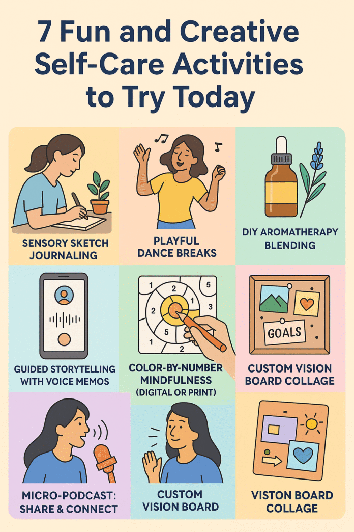 7 Fun and Creative Self-Care Activities to Try Today