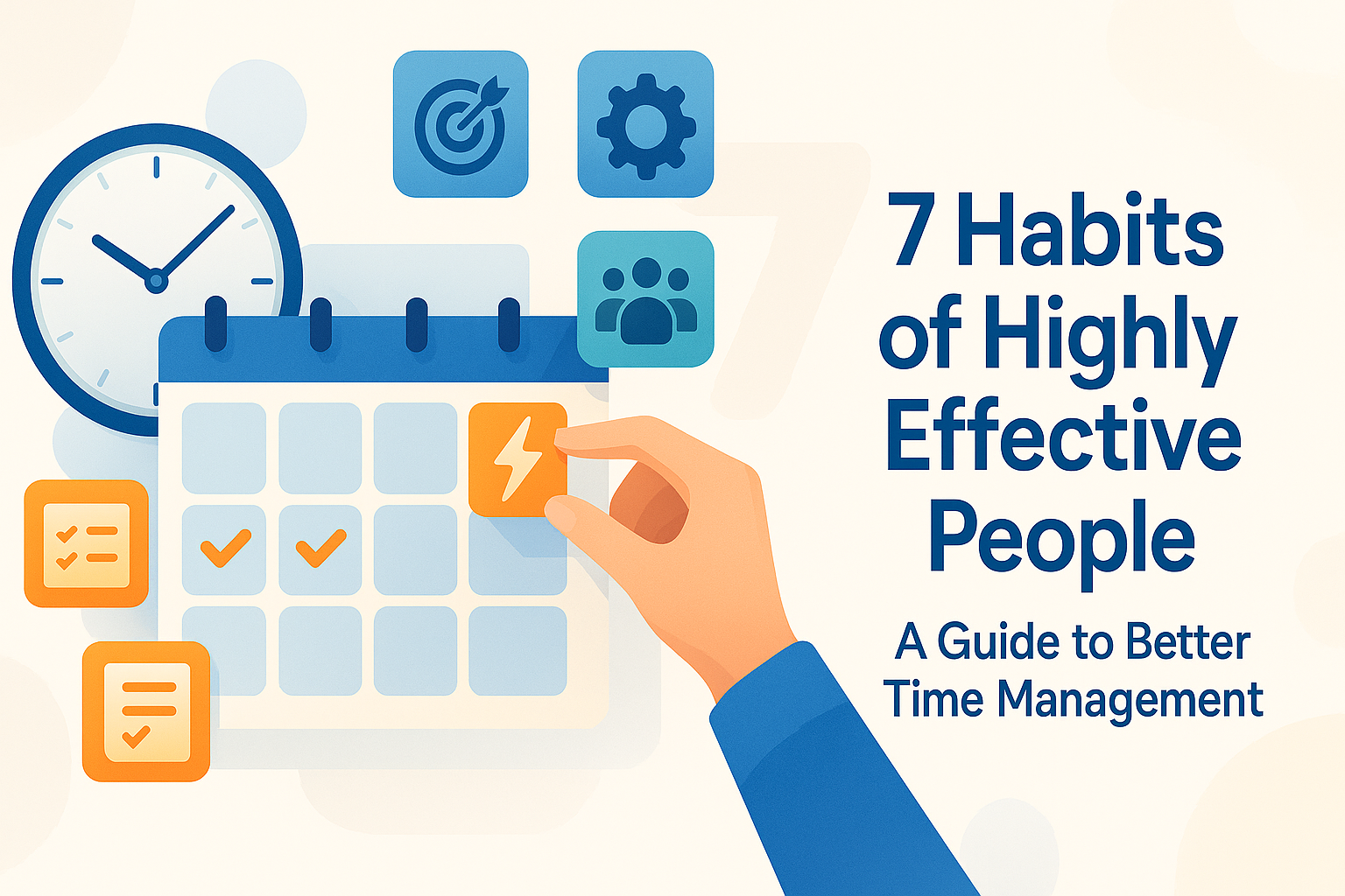 7 Habits of Highly Effective People for Better Time Management 7 Habits of Highly Effective People for Better Time Management