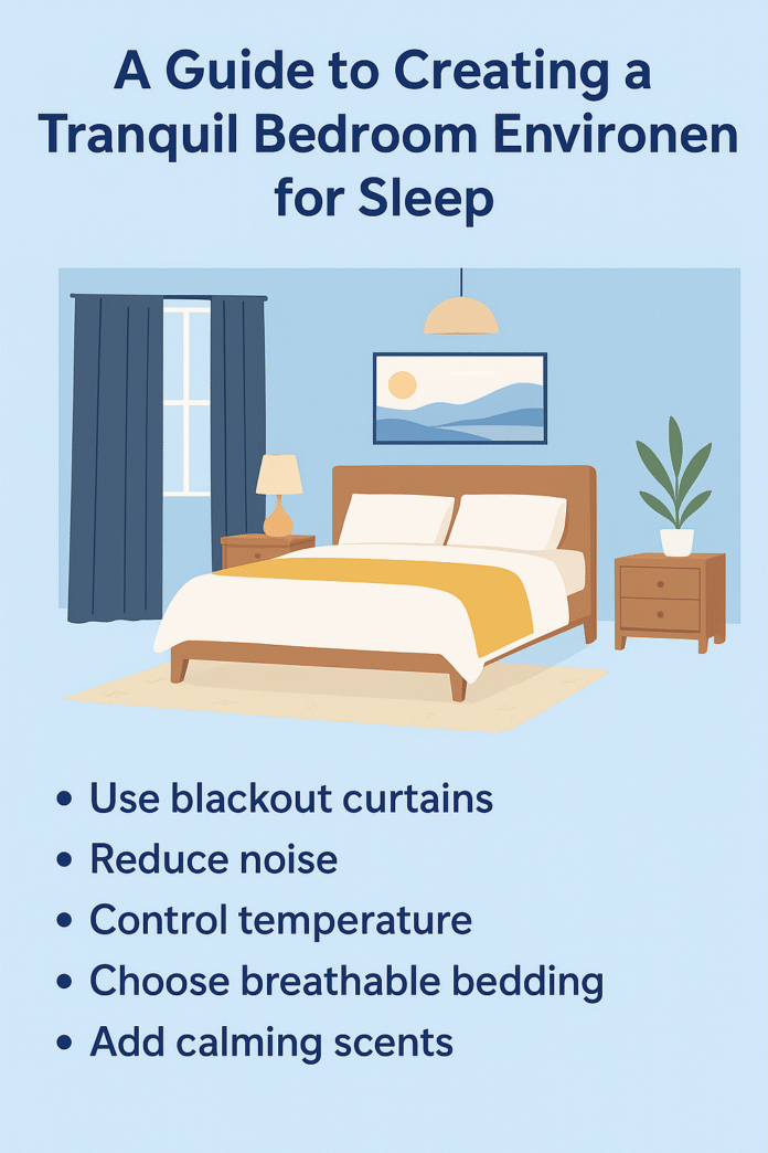 Create a Tranquil Bedroom for Better Sleep — A Practical Guide