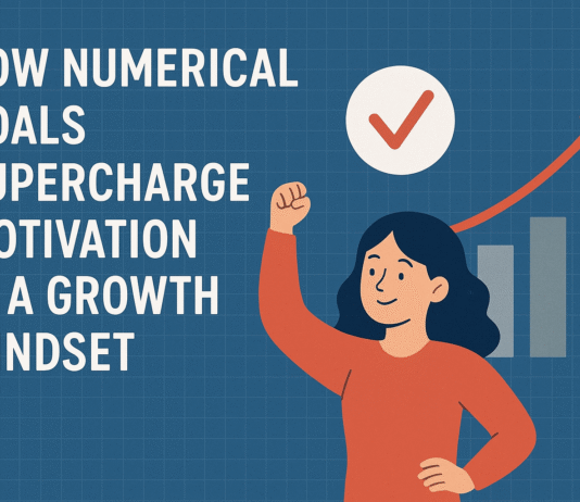 How Numerical Goals Supercharge Motivation in a Growth Mindset How Numerical Goals Supercharge Motivation in a Growth Mindset