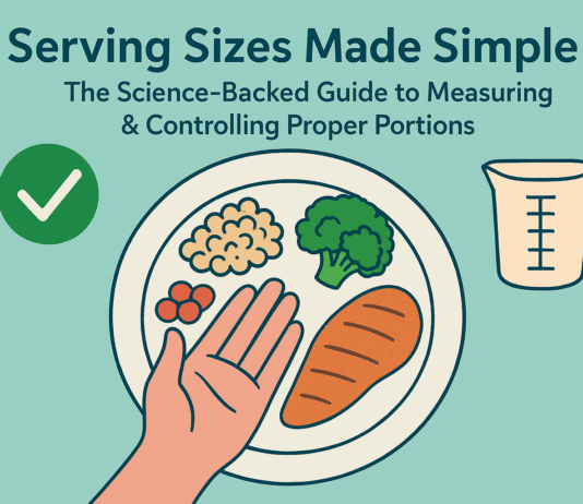 Serving Sizes Made Simple: The Science-Backed Guide to Measuring & Controlling Proper Portions Serving Sizes Made Simple: The Science-Backed Guide to Measuring & Controlling Proper Portions