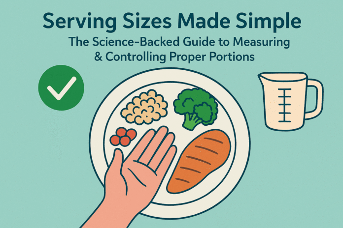 Serving Sizes Made Simple: The Science-Backed Guide to Measuring & Controlling Proper Portions