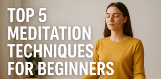 Top 5 Meditation Techniques for Beginners — Simple, Science-Backed Practices to Start Today Top 5 Meditation Techniques for Beginners — Simple, Science-Backed Practices to Start Today