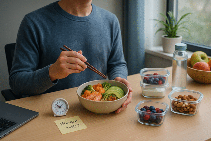 Top 5 Mindful Eating Tips for Busy Professionals: A Time-Saving Guide to Eating Well at Work