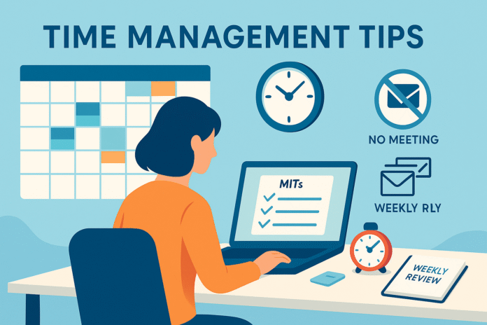 Top 5 Time Management Tips for Busy Professionals (That Actually Work)