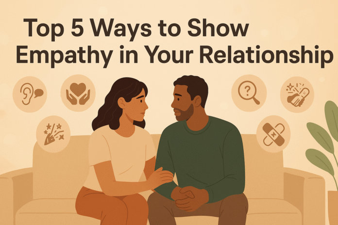 Top 5 Ways to Show Empathy in Your Relationship (Scripts, Steps & a 4-Week Plan)