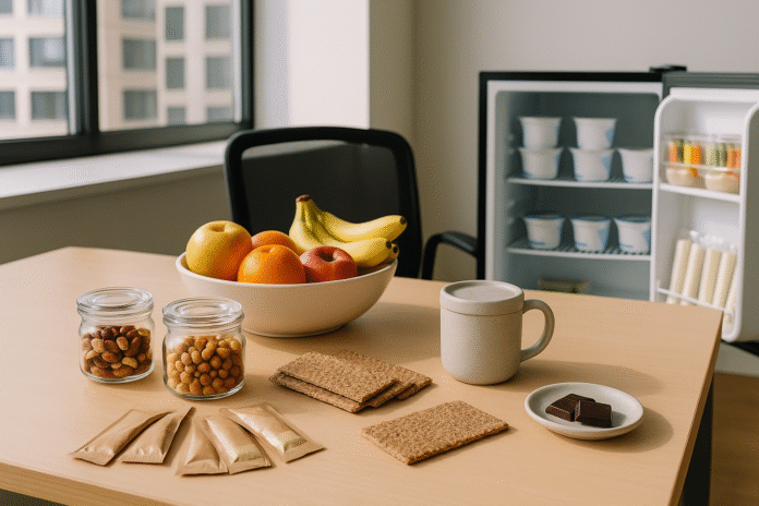 10 Office-Friendly Snack Options to Keep at Work