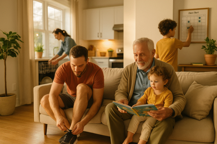 12 Delegation and Support Strategies To Get Family Involved (And Free Time For Your Workouts) 12 Delegation and Support Strategies To Get Family Involved (And Free Time For Your Workouts)