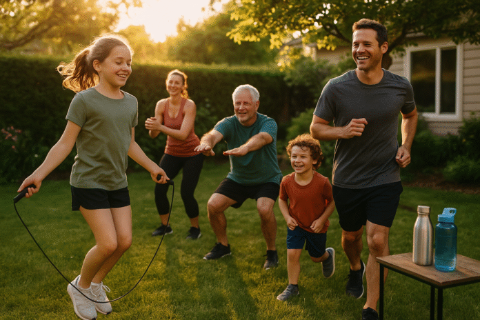 12 Family Fitness Goals: Getting Everyone Involved