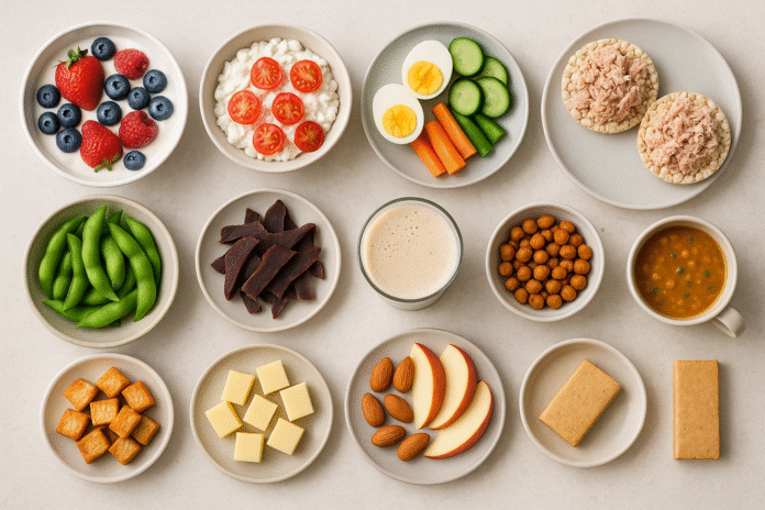 12 High-Protein Snacks to Keep You Full Between Meals