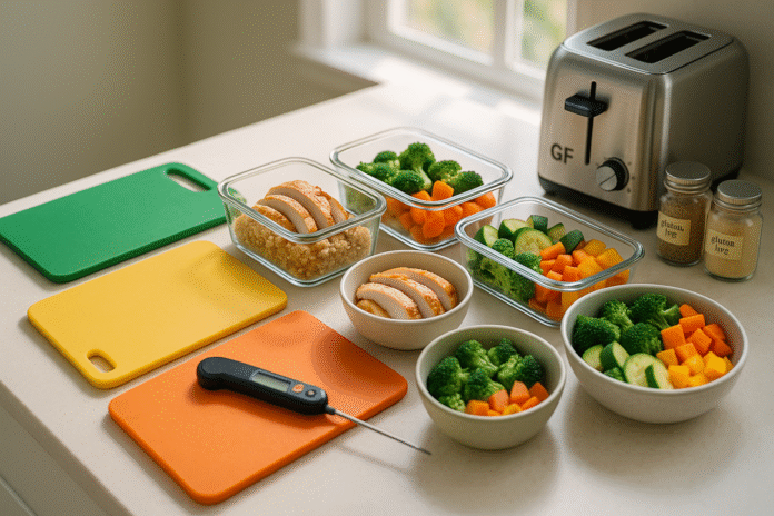 12 Rules for Gluten-Free Meal Prep: Ensuring Safety and Flavor in Every Dish