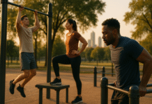 12-Step Workout Using Outdoor Fitness Equipment 12-Step Workout Using Outdoor Fitness Equipment