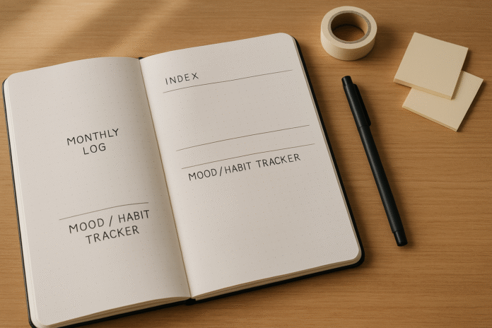 12 Ways to Practice Bullet Journaling for Mindfulness: Organization and Reflection