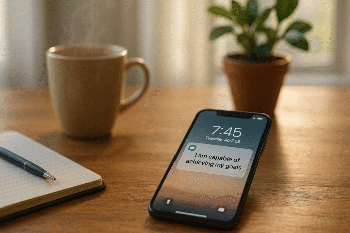 12 Ways to Set Motivational Reminders with Mantras and Affirmations