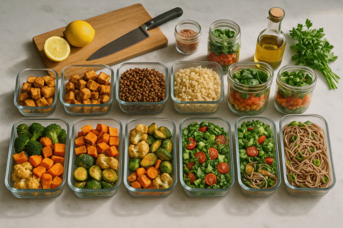 14 Vegetarian and Vegan Meal Prep Ideas: Plant-Based Meals for Every Day