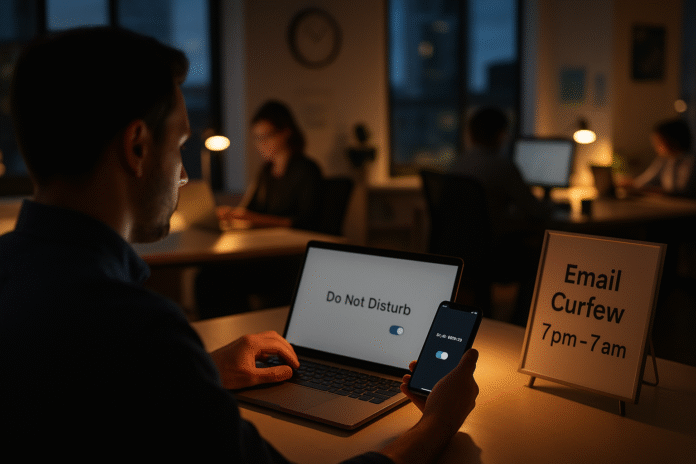 8 Strategies to Balance Connectivity and Downtime at Work (Including Email Curfews)