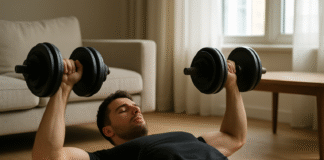 8 Upper Body Home Workout with Dumbbells Routines (Beginner to Advanced) 8 Upper Body Home Workout with Dumbbells Routines (Beginner to Advanced)