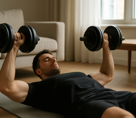 8 Upper Body Home Workout with Dumbbells Routines (Beginner to Advanced) 8 Upper Body Home Workout with Dumbbells Routines (Beginner to Advanced)