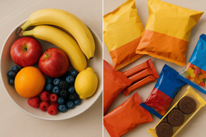 9 Clear Wins: Fruit vs. Processed Snacks for Choosing Nutrient-Dense Options
