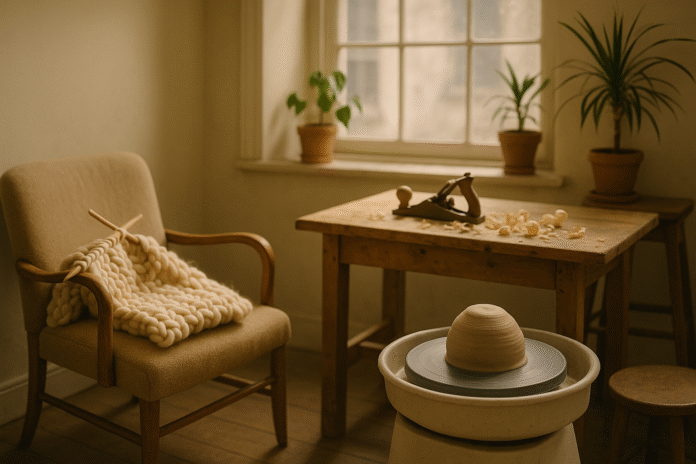 9 Mindful Crafting Practices for Focus and Calm (Knitting, Woodworking, Pottery)