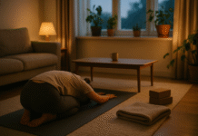 Living Room Yoga Flow for Relaxation: 7 Calming Steps
