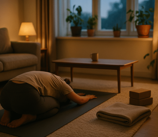 Living Room Yoga Flow for Relaxation: 7 Calming Steps Living Room Yoga Flow for Relaxation: 7 Calming Steps